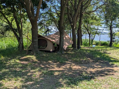 新天地　たくせん園地 たくせん園地(バーベキュー場&キャンプ場） ソロキャンプ フリーサイト geenさんのキャンプブログ CAMPiii（キャンピー） -キャンプ専用SNS キャンプのすべてがここに集まる-