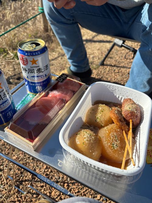 青空と富士山と夜景と海 富士見の丘オートキャンプ場 ファミリーキャンプ 区画サイト aozoraさんのキャンプブログ CAMPiii（キャンピー） -キャンプ専用SNS キャンプのすべてがここに集まる-