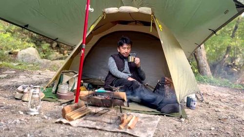 朝明渓魚苑キャンプ場 朝明渓魚苑キャンプ場 ソロキャンプ HOTさんのキャンプブログ CAMPiii（キャンピー） -キャンプ専用SNS キャンプのすべてがここに集まる-