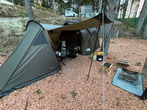 今年の初きゃんは〝まさか〟の連続&hellip; the veg out グループキャンプ オートサイト まつけんさんのキャンプブログ CAMPiii（キャンピー） -キャンプ専用SNS キャンプのすべてがここに集まる-