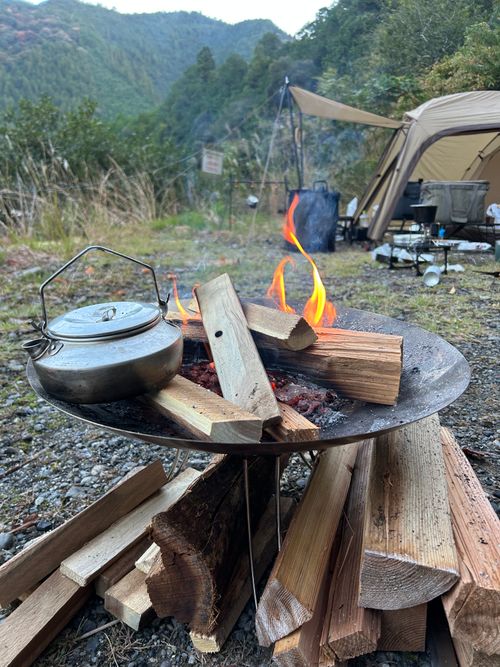 キャンプ日和。　雨男が向かう。 田辺川湯キャンプ場 ソロキャンプ グループキャンプ フリーサイト △kuuga△さんのキャンプブログ CAMPiii（キャンピー） -キャンプ専用SNS キャンプのすべてがここに集まる-