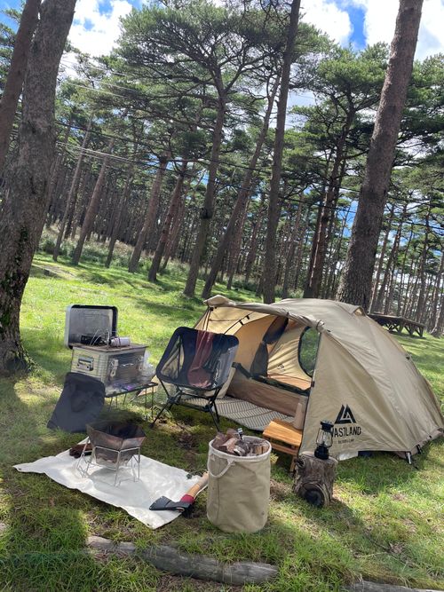 唐国登山キャンプ えびの高原 キャンプ村 ソロキャンプ フリーサイト Anomiさんのキャンプブログ CAMPiii（キャンピー） -キャンプ専用SNS キャンプのすべてがここに集まる-