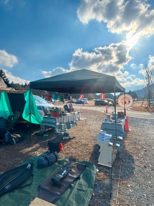 ミリキャ〜ン(*｣´□`)｣!!!【前編】 富士本栖湖リゾート グループキャンプ フリーサイト Oniyomeさんのキャンプブログ CAMPiii（キャンピー） -キャンプ専用SNS キャンプのすべてがここに集まる-