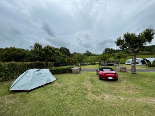 四国一周キャンプツーリング(2日目) オートキャンプ場とまろっと ソロキャンプ オートサイト ゆうさんさんのキャンプブログ CAMPiii(キャンピー) -キャンプ専用SNS キャンプのすべてがここに集まる-