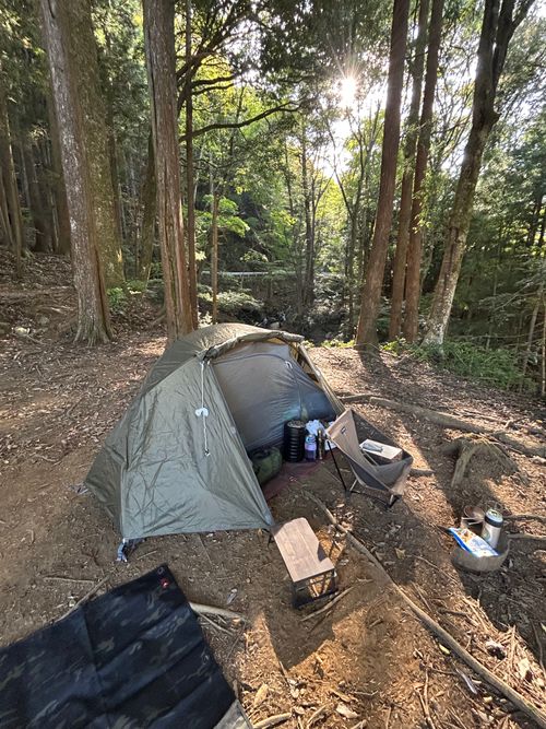 久しぶりのWOODSMAN WOODSMAN CAMPGROUND ソロキャンプ フリーサイト Genさんのキャンプブログ CAMPiii（キャンピー） -キャンプ専用SNS キャンプのすべてがここに集まる-