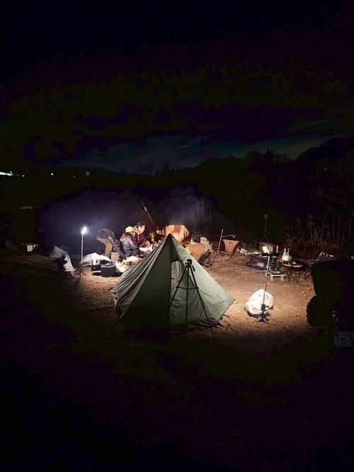 嫁さんと年越し4連泊。浩庵&rarr;ともえ川Park 浩庵キャンプ場 ファミリーキャンプ フリーサイト もるがんさんのキャンプブログ CAMPiii（キャンピー） -キャンプ専用SNS キャンプのすべてがここに集まる-