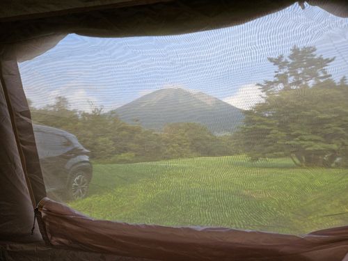 １年ぶりの大山 西のふもとっぱらMasumizu天空キャンプ場 ソロキャンプ フリーサイト 三代目とっしぃさんのキャンプブログ CAMPiii（キャンピー） -キャンプ専用SNS キャンプのすべてがここに集まる-