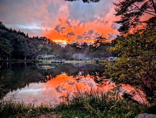 バス釣りキャンプ おおぐて湖キャンプ場 おうこさんのキャンプブログ CAMPiii（キャンピー） -キャンプ専用SNS キャンプのすべてがここに集まる-