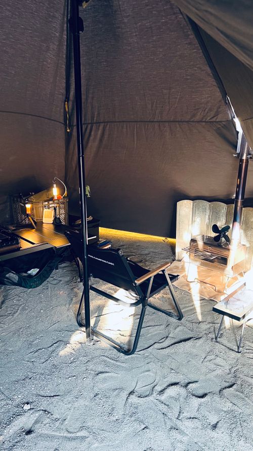 薪ストーブ　初インストール 火剣山キャンプ場 ソロキャンプ フリーサイト 区画サイト KABUTOさんのキャンプブログ CAMPiii（キャンピー） -キャンプ専用SNS キャンプのすべてがここに集まる-