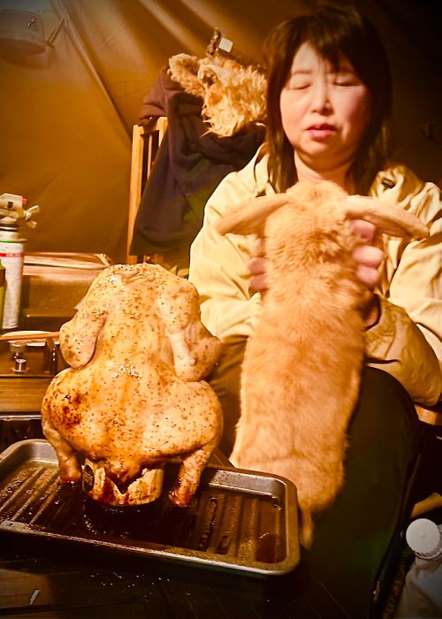 ちょっぴり寒くて予定外の？お籠りスタイルおじおばうさキャン△ in 阿川ほうせんぐり海浜公園 〜 CAMP NO.161 阿川ほうせんぐり海浜公園 ソロキャンプ ファミリーキャンプ グループキャンプ フリーサイト おじキャン△さんのキャンプブログ CAMPiii（キャンピー） -キャンプ専用SNS キャンプのすべてがここに集まる-