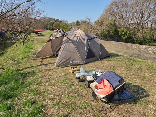 オッサン、清瀬に帰る 清瀬金山緑地公園 ソロキャンプ フリーサイト やんさんのキャンプブログ CAMPiii（キャンピー） -キャンプ専用SNS キャンプのすべてがここに集まる-