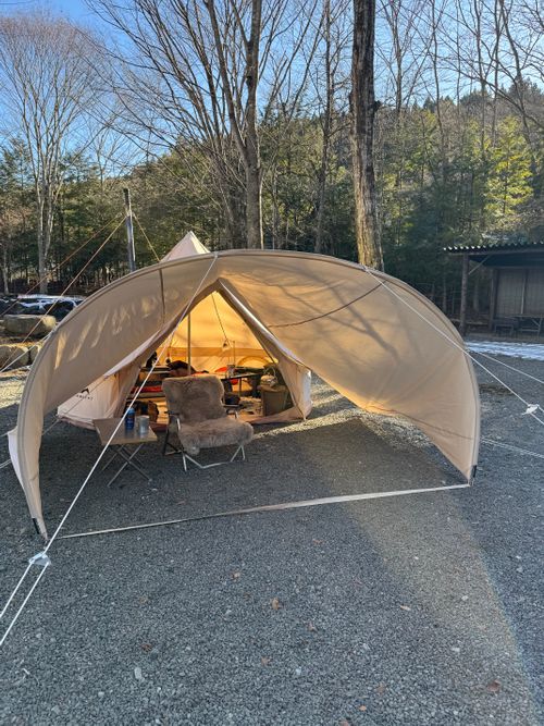 3連休はいつもの場所で オートキャンプせせらぎ ソロキャンプ 区画サイト xiongmaoさんのキャンプブログ CAMPiii（キャンピー） -キャンプ専用SNS キャンプのすべてがここに集まる-