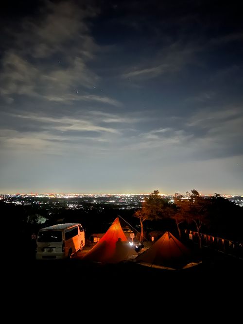 CAMPiii（キャンピー） hiyryushoさんのキャンプブログ 夜景と星空と&hellip;焚き火🔥 尾高高原キャンプ場