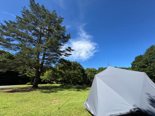 「やっぱ夏は山でしょ!」のんびりキャンプ 聖湖キャンプ場 ソロキャンプ フリーサイト yoshiさんのキャンプブログ CAMPiii(キャンピー) -キャンプ専用SNS キャンプのすべてがここに集まる-