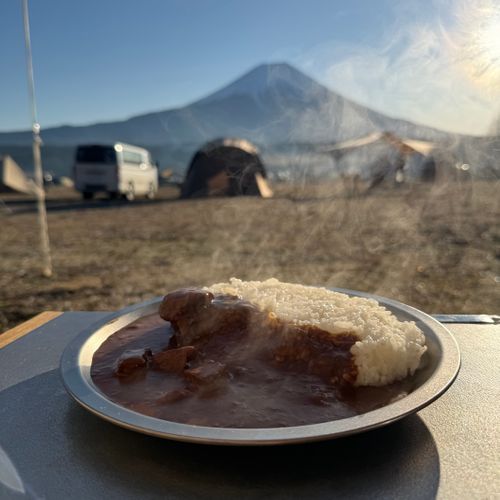 今年もキャンプ初めはふもとっぱらで ふもとっぱらキャンプ場 ソロキャンプ フリーサイト xiongmaoさんのキャンプブログ CAMPiii（キャンピー） -キャンプ専用SNS キャンプのすべてがここに集まる-