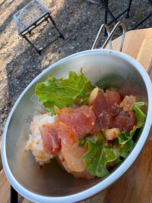 お気に入りのギアを持ってキャンプする時ってにまにましちゃいますよね😊💕︎ ともえ川Park グループキャンプ フリーサイト ぷりんさんのキャンプブログ CAMPiii（キャンピー） -キャンプ専用SNS キャンプのすべてがここに集まる-