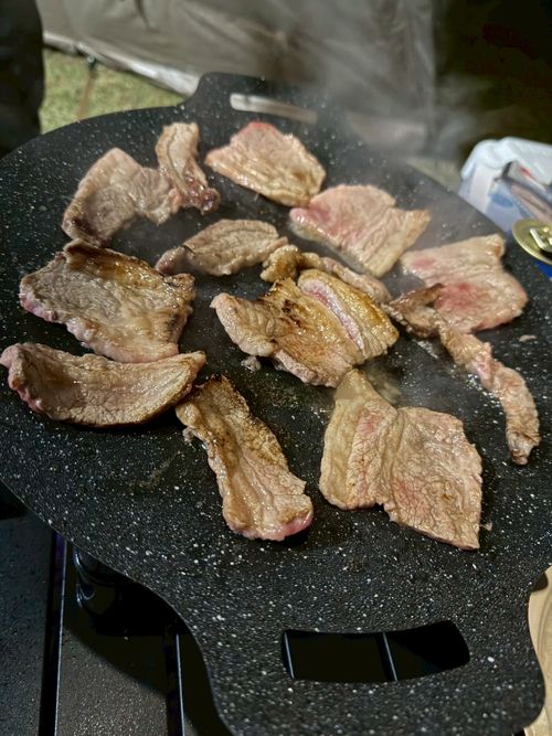 春の熊本でお花見ファミグル🌸🏕️🌸 ゆのまえグリーンパレス ファミリーキャンプ グループキャンプ 区画サイト オートサイト ヒゲキャンさんのキャンプブログ CAMPiii（キャンピー） -キャンプ専用SNS キャンプのすべてがここに集まる-