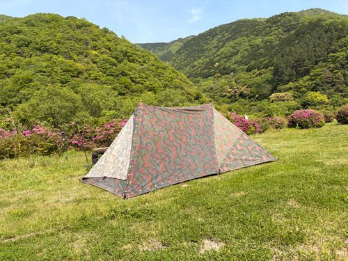 楽しい♪軍幕キャンプ♪大好〜き🎶 宮川内ダム ファミリーキャンプ フリーサイト Camp 'n'g  Roll♪🏁さんのキャンプブログ CAMPiii（キャンピー） -キャンプ専用SNS キャンプのすべてがここに集まる-