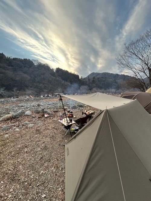 2026始動 新戸キャンプ場 ソロキャンプ フリーサイト Genさんのキャンプブログ CAMPiii（キャンピー） -キャンプ専用SNS キャンプのすべてがここに集まる-