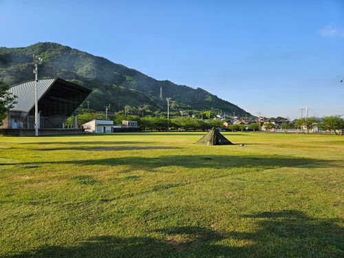 サンセットビーチでソロキャンプ 瀬戸田サンセットビーチ ソロキャンプ フリーサイト 三代目とっしぃさんのキャンプブログ CAMPiii（キャンピー） -キャンプ専用SNS キャンプのすべてがここに集まる-