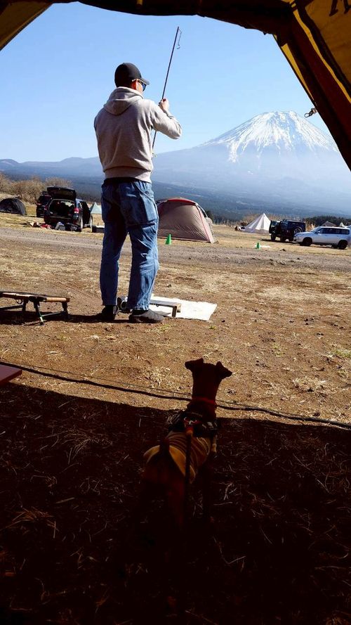 富士山愛で放題キャンプ♪ 井出トマト農園 富士高原農場 ファミリーキャンプ グループキャンプ フリーサイト まーささんのキャンプブログ CAMPiii（キャンピー） -キャンプ専用SNS キャンプのすべてがここに集まる-