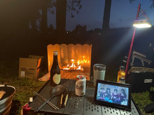 一粒で2度おいしい・・的な？ 楽々GARDEN ソロキャンプ フリーサイト FUNEさんのキャンプブログ CAMPiii（キャンピー） -キャンプ専用SNS キャンプのすべてがここに集まる-