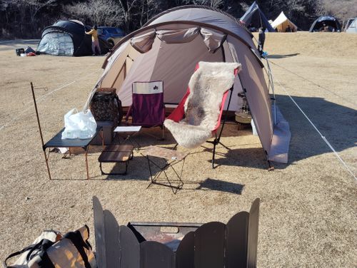 初親子キャンプ 朝霧Camp Base そらいろキャンプ場（フリーサイト・区画サイト・電源区画サイト） ファミリーキャンプ フリーサイト しずさんのキャンプブログ CAMPiii（キャンピー） -キャンプ専用SNS キャンプのすべてがここに集まる-