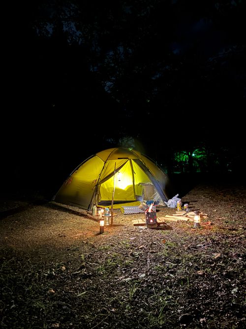 CAMPiii(キャンピー) すなさんのキャンプブログ 電車でGo!#4 グリーンパーク山東 キャンプ場 フリーサイト