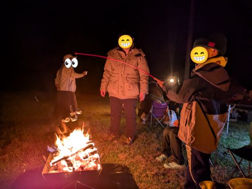 初嫁家族全員参加キャンプ(笑) たかのやま公園キャンプ場 ファミリーキャンプ フリーサイト オートサイト キャンピングカー ビギナー🔰ネイ吉♪さんのキャンプブログ CAMPiii（キャンピー） -キャンプ専用SNS キャンプのすべてがここに集まる-