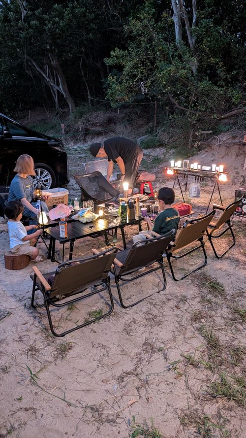 波間に消えた小僧と巨像 コースタルパークリトリート /Coastal Park RETREAT – RV & Campervan Site / ファミリーキャンプ グループキャンプ 区画サイト オートサイト ヒゲキャンさんのキャンプブログ CAMPiii(キャンピー) -キャンプ専用SNS キャンプのすべてがここに集まる-