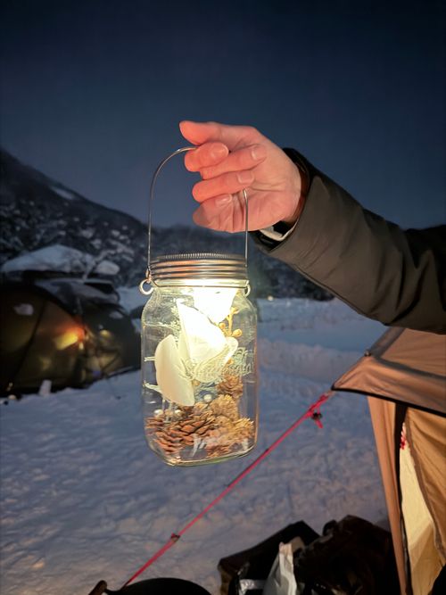 ひらせ雪中 白川郷ひらせ温泉キャンプサイト グループキャンプ フリーサイト atelierさんのキャンプブログ CAMPiii（キャンピー） -キャンプ専用SNS キャンプのすべてがここに集まる-