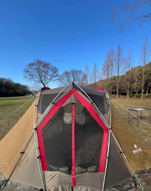 急遽開催キャンプ納め🏕️ メタセコイア広場 ファミリーキャンプ フリーサイト 庭キャン+さんのキャンプブログ CAMPiii（キャンピー） -キャンプ専用SNS キャンプのすべてがここに集まる-