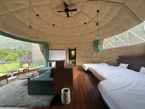 初グランピングも良き🙆&zwj;♀️ ふれあいらんど岩泉 ファミリーキャンプ グランピング 範馬勇次郎さんのキャンプブログ CAMPiii（キャンピー） -キャンプ専用SNS キャンプのすべてがここに集まる-