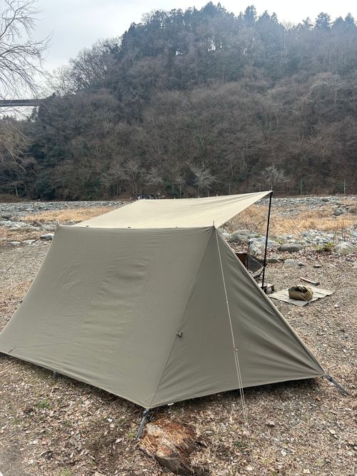 2026始動 新戸キャンプ場 ソロキャンプ フリーサイト Genさんのキャンプブログ CAMPiii（キャンピー） -キャンプ専用SNS キャンプのすべてがここに集まる-