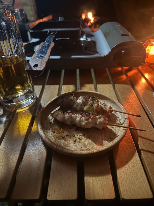 会社BBQからのソロキャンプ GRAN REGALO ASAGIRI(グランレガロあさぎり) ソロキャンプ 区画サイト オートサイト ちはみなさんのキャンプブログ CAMPiii（キャンピー） -キャンプ専用SNS キャンプのすべてがここに集まる-