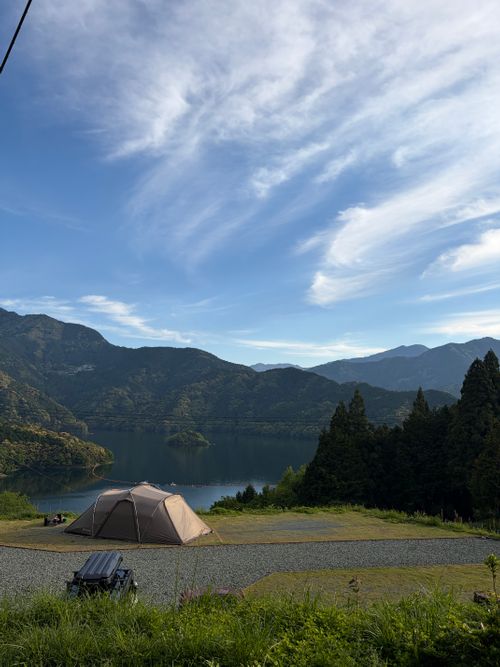 CAMPiii（キャンピー） ゆうさんさんのキャンプブログ 四国の水がめ「早明浦ダム」をキャンプ地とする さめうらテントパーク