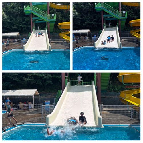 2026年8回目、恒例のプールキャン🏊&zwj;♂️🏊&zwj;♂️🏊&zwj;♀️🏊&zwj;♀️ 邑南町青少年旅行村 ファミリーキャンプ 区画サイト オートサイト わいげさんのキャンプブログ CAMPiii（キャンピー） -キャンプ専用SNS キャンプのすべてがここに集まる-