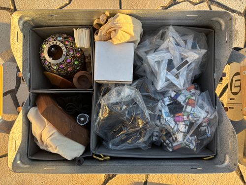 庭キャンしながらギア整理 ソロキャンプ フリーサイト まつけんさんのキャンプブログ CAMPiii（キャンピー） -キャンプ専用SNS キャンプのすべてがここに集まる-