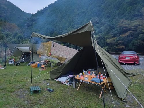 満縁カフェ ながくま 満緑カフェ グループキャンプ フリーサイト オートサイト ヒャッハー(&acute;Д｀)さんのキャンプブログ CAMPiii（キャンピー） -キャンプ専用SNS キャンプのすべてがここに集まる-