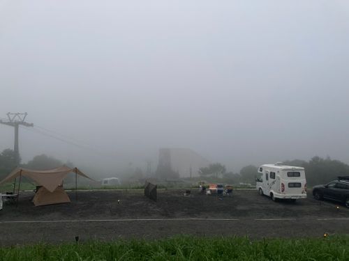ありがとう豆太郎🚙 前編 Alpen Outdoors しろとりフィールド ファミリーキャンプ オートサイト ぐうたら夫婦さんのキャンプブログ CAMPiii(キャンピー) -キャンプ専用SNS キャンプのすべてがここに集まる-