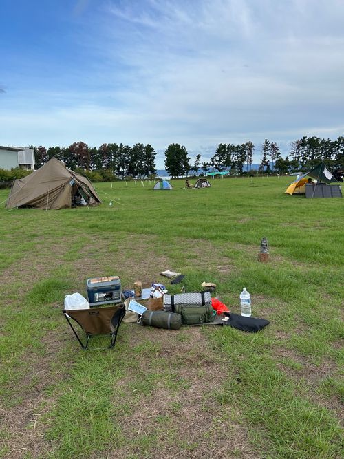 遠征キャンプ Part4     もう一つの聖地 渚園 キャンプ場 ソロキャンプ フリーサイト Genさんのキャンプブログ CAMPiii（キャンピー） -キャンプ専用SNS キャンプのすべてがここに集まる-