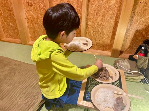秋たびそうや号を撮って地のモノを食すキャンプ ナポートパーク オートキャンプ場 ファミリーキャンプ 区画サイト オートサイト Train Photographer TAKAさんのキャンプブログ CAMPiii（キャンピー） -キャンプ専用SNS キャンプのすべてがここに集まる-