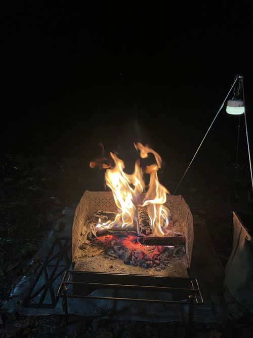 冬キャンプらしくなってきた。 三野農村ふれあい広場 ソロキャンプ グループキャンプ フリーサイト ゆうさんさんのキャンプブログ CAMPiii（キャンピー） -キャンプ専用SNS キャンプのすべてがここに集まる-