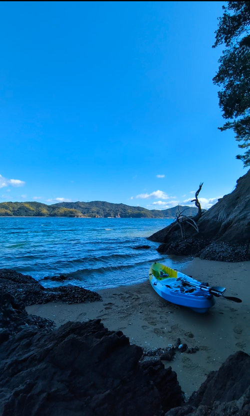 無人島にカヤックで渡ってみたキャンプ🏕 ホシアカリ 波うち 区画サイト NATSUさんのキャンプブログ CAMPiii（キャンピー） -キャンプ専用SNS キャンプのすべてがここに集まる-