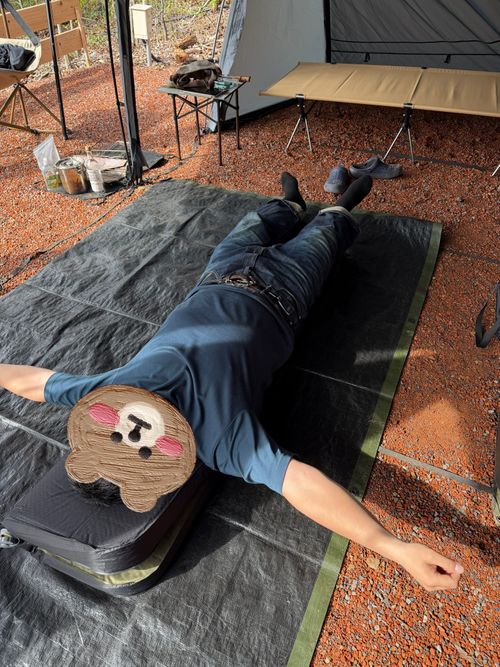 雨だ🌧キャンプに行こう🏕 やはずの森倶楽部 ファミリーキャンプ オートサイト ぐうたら夫婦さんのキャンプブログ CAMPiii（キャンピー） -キャンプ専用SNS キャンプのすべてがここに集まる-