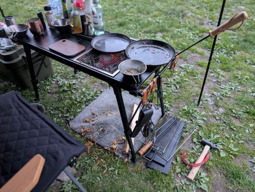雨にも負けず風にも負けず&hellip; ふもとっぱらキャンプ場 ファミリーキャンプ 好々爺🇯🇵さんのキャンプブログ CAMPiii（キャンピー） -キャンプ専用SNS キャンプのすべてがここに集まる-