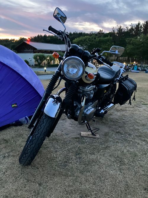 山形県で岩手県の旅人と宴 庄内夕日の丘オートキャンプ場 ソロキャンプ フリーサイト オートサイト siroさんのキャンプブログ CAMPiii（キャンピー） -キャンプ専用SNS キャンプのすべてがここに集まる-