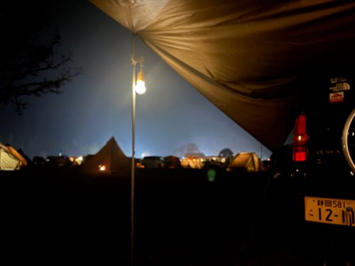 GO OUT CAMP 冬2025 🎄にソロ参加して、ど雨でぐちゃぐちゃになったけど、結果的に楽しかったキャンプ🏕️ ふもとっぱらキャンプ場 ソロキャンプ フリーサイト オートサイト waccy0441さんのキャンプブログ CAMPiii（キャンピー） -キャンプ専用SNS キャンプのすべてがここに集まる-