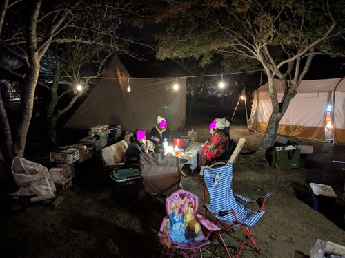 2025最終キャンプ　in勝浦 RECAMP 勝浦（旧しあわせの丘リゾート) ファミリーキャンプ グループキャンプ 区画サイト ひなはるさんのキャンプブログ CAMPiii（キャンピー） -キャンプ専用SNS キャンプのすべてがここに集まる-