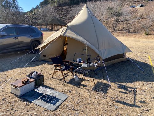 ゆるキャンの聖地とは知らず『富士川キャンプ場』 野田山健康緑地公園富士川キャンプ場 ソロキャンプ オートサイト ケイスケさんのキャンプブログ CAMPiii（キャンピー） -キャンプ専用SNS キャンプのすべてがここに集まる-